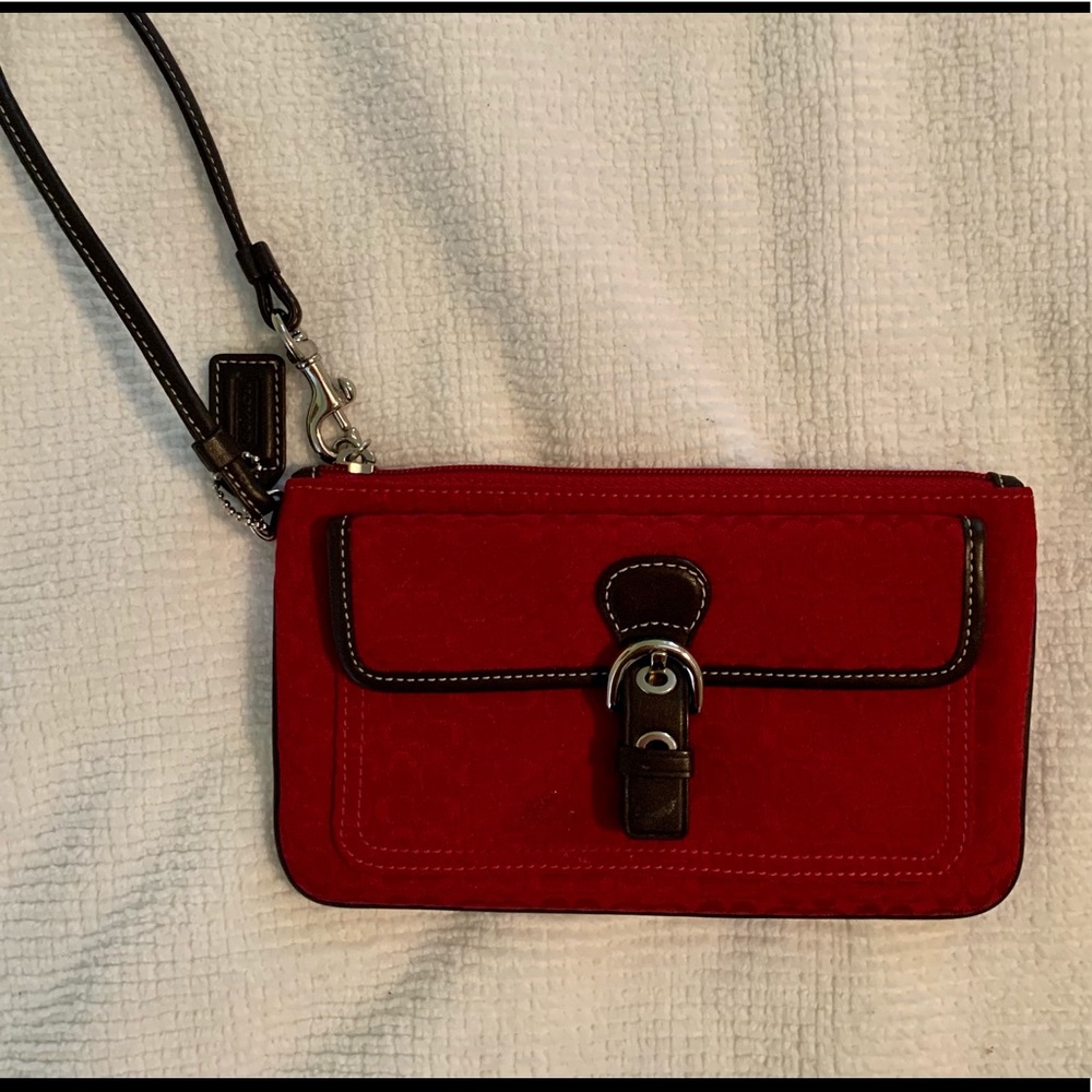 Valentine’s Day Coach Wristlet